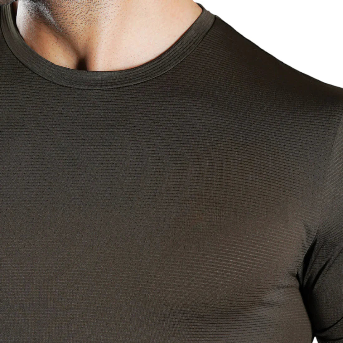 Olive Flex Mesh Tee: Extremely Flexible Design