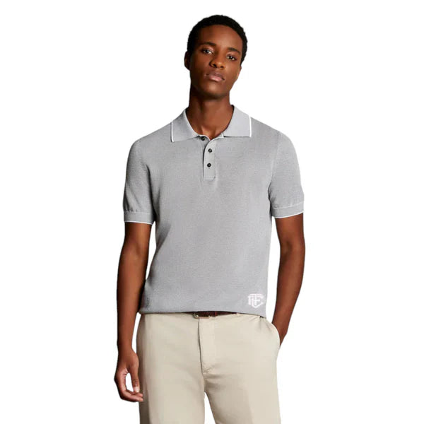 Men's Classic Light Gray Polo Shirt