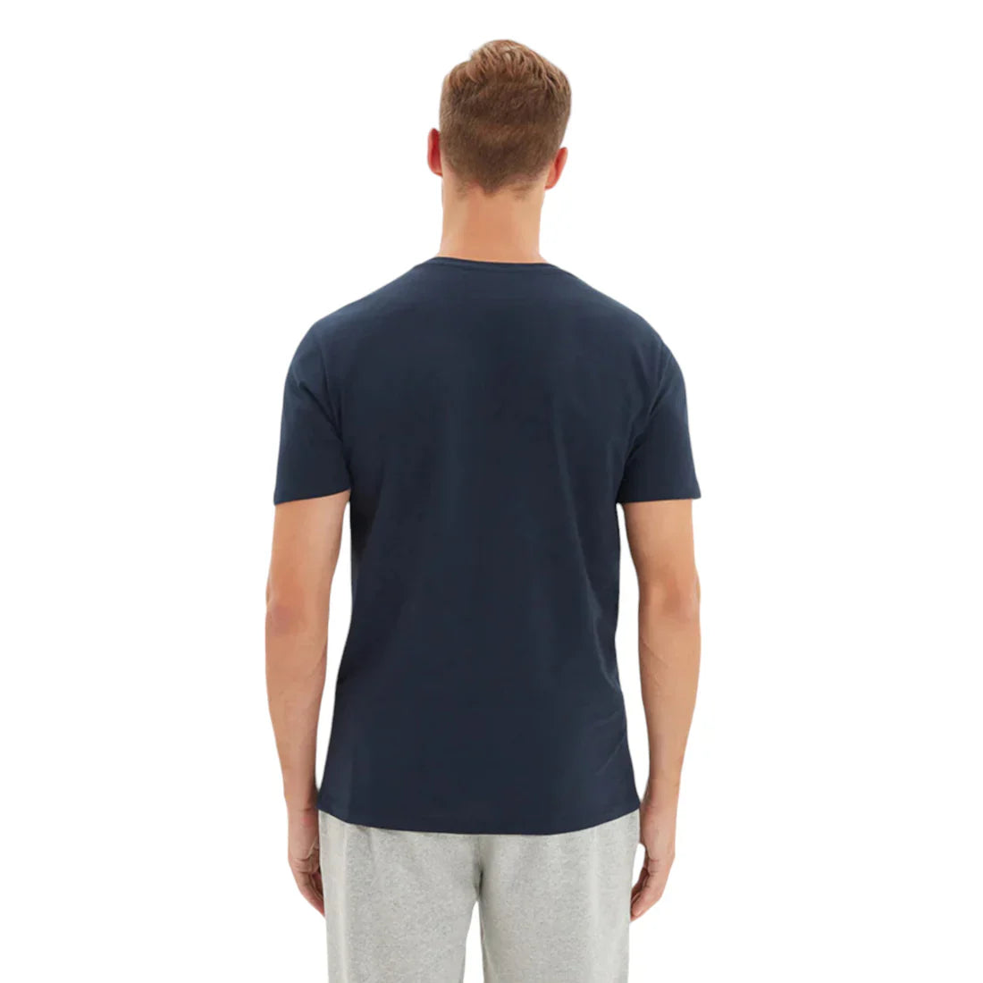 Men's Stylish Navy Blue Henley T-Shirt - Comfortable and Casual Wear