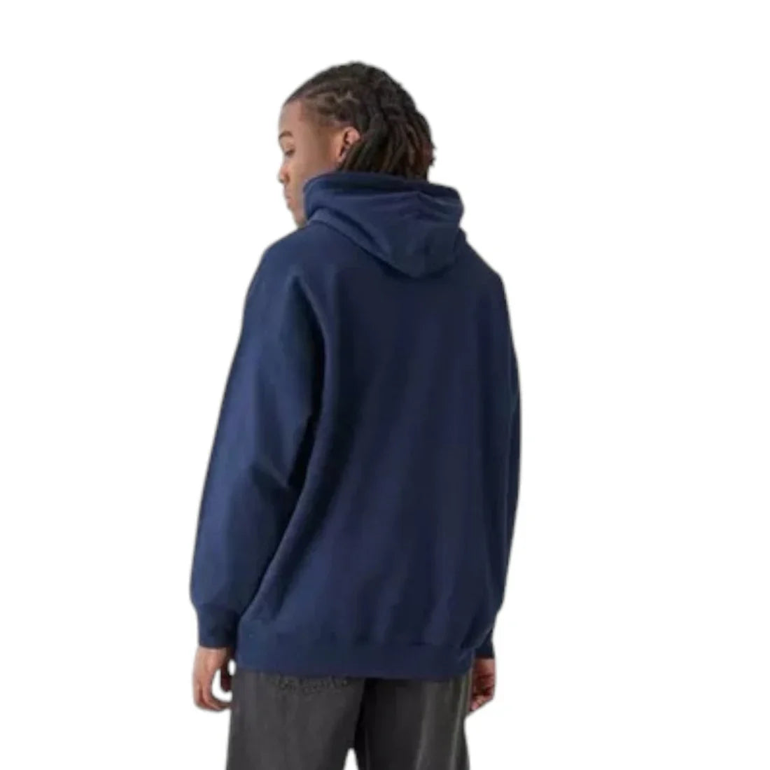 Navy Oversized North Carolina Basketball Sports Hoodie