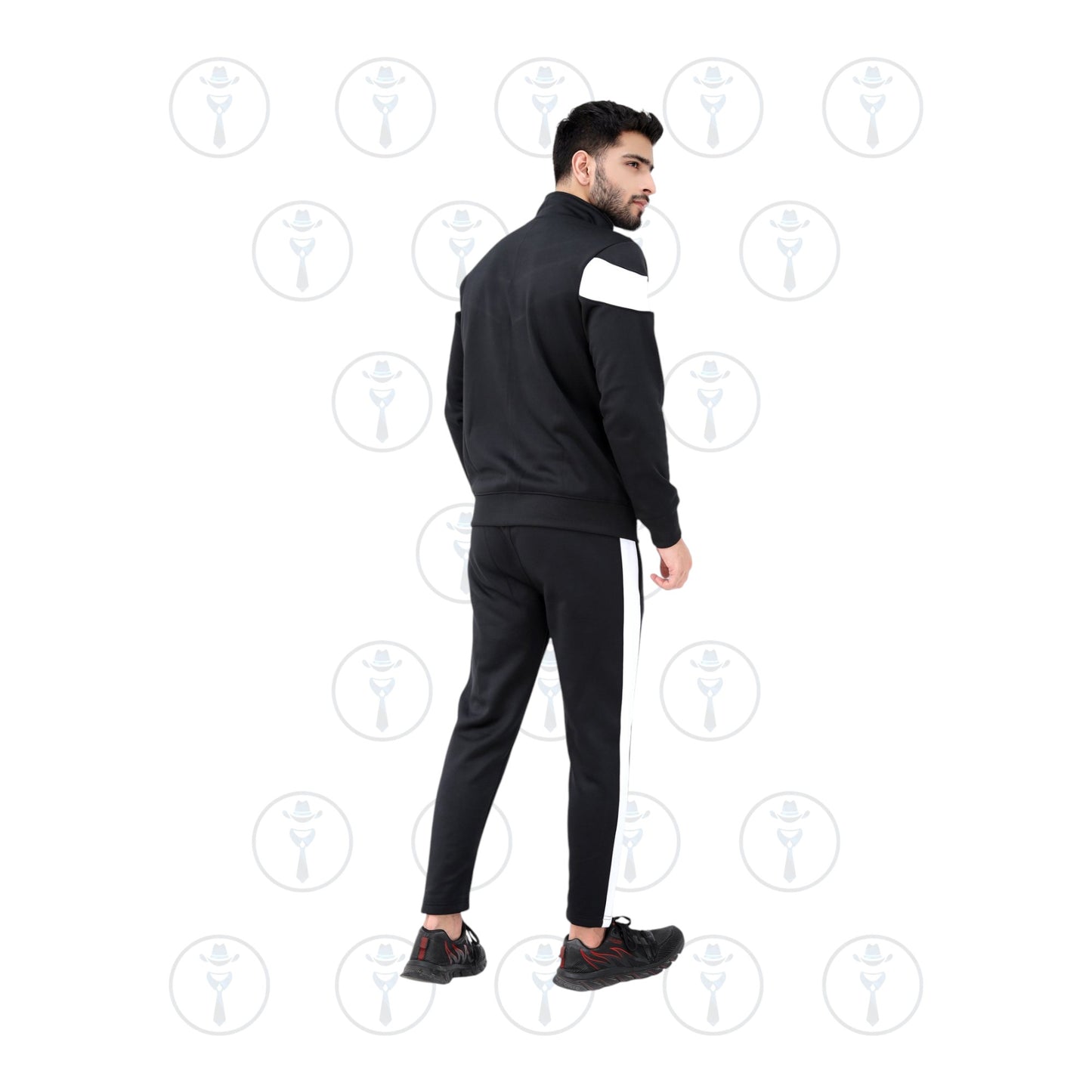 Nike Turbo-Winter Tracksuit Classic Black & White Elegance