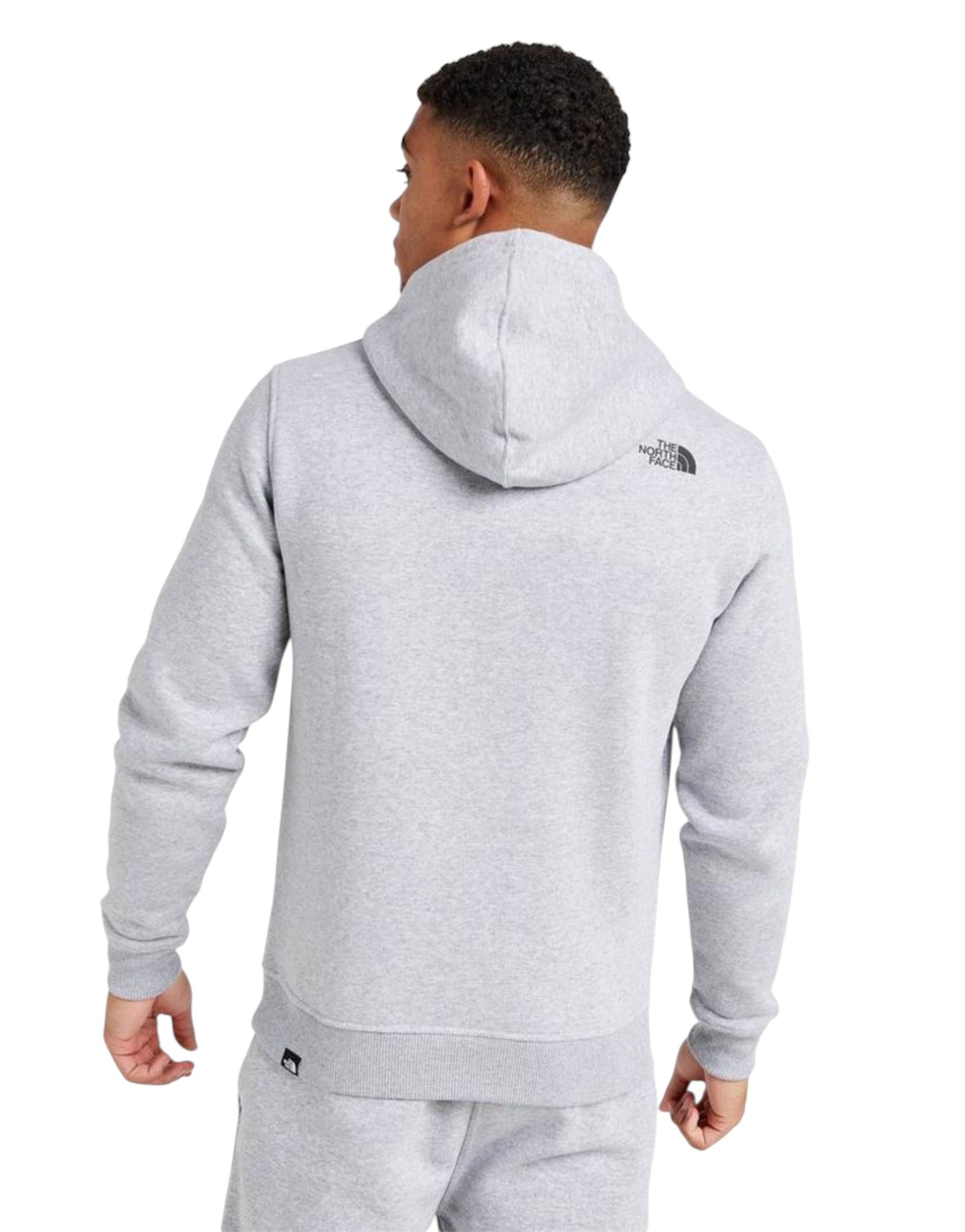 Comfort North Face Essentials: Heather Grey Hoodie & Joggers Set