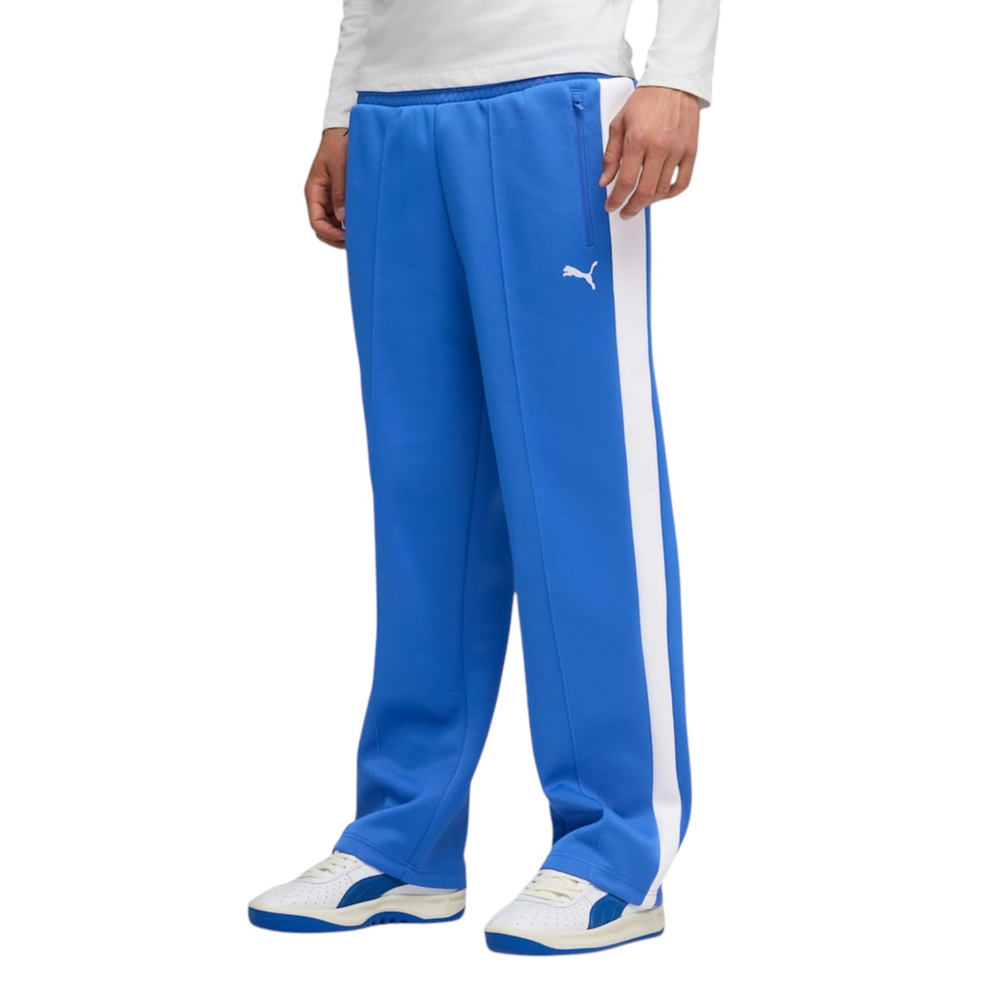 PUMA T7 Always On Men's Tracksuit – Blue & White Casual Sportswear