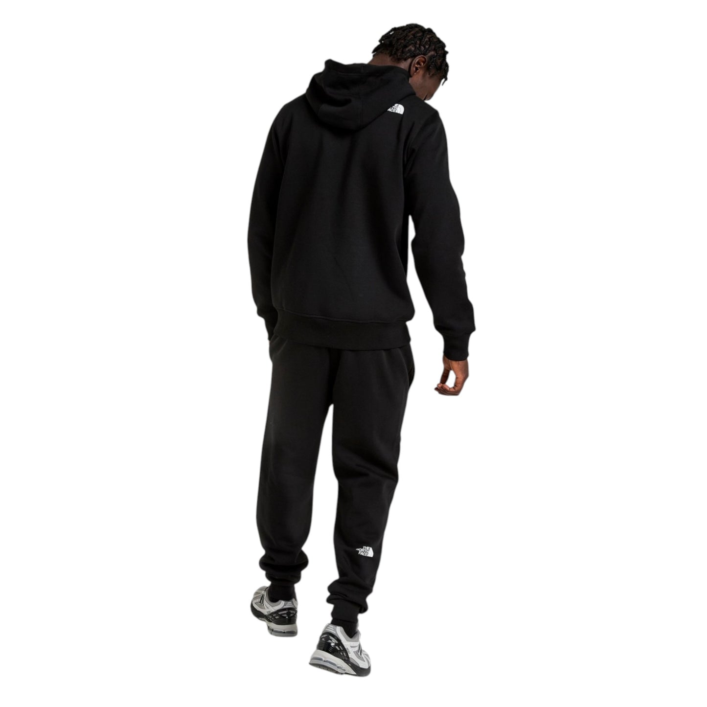 All-Black North Face Tracksuit Set – Logo Branded & Street-Ready