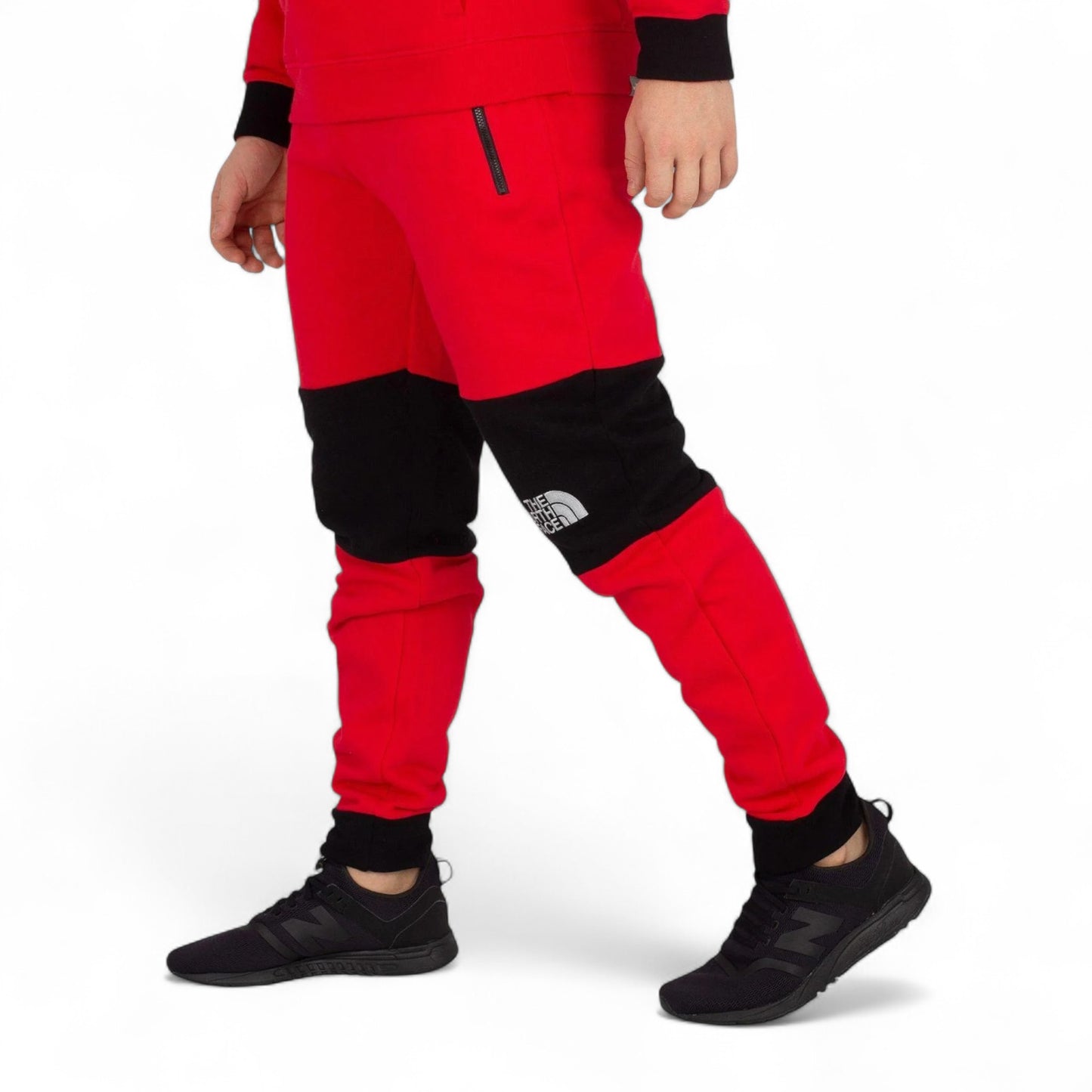 The North Face Red Himalayan Joggers Set Unisex