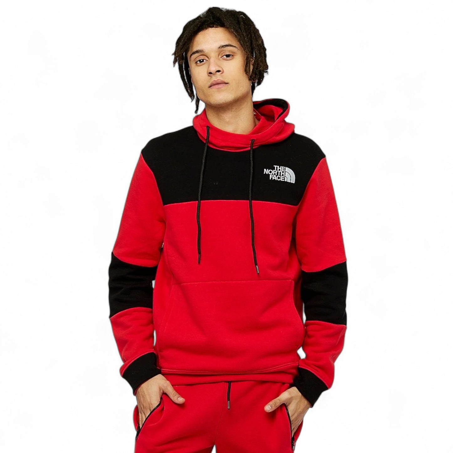 The North Face Red Himalayan Joggers Set Unisex
