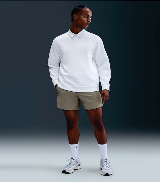 Olive Green Men's Casual Tailored Shorts  Comfortable Fit, Classic Belt Loops, Dual Back Pockets