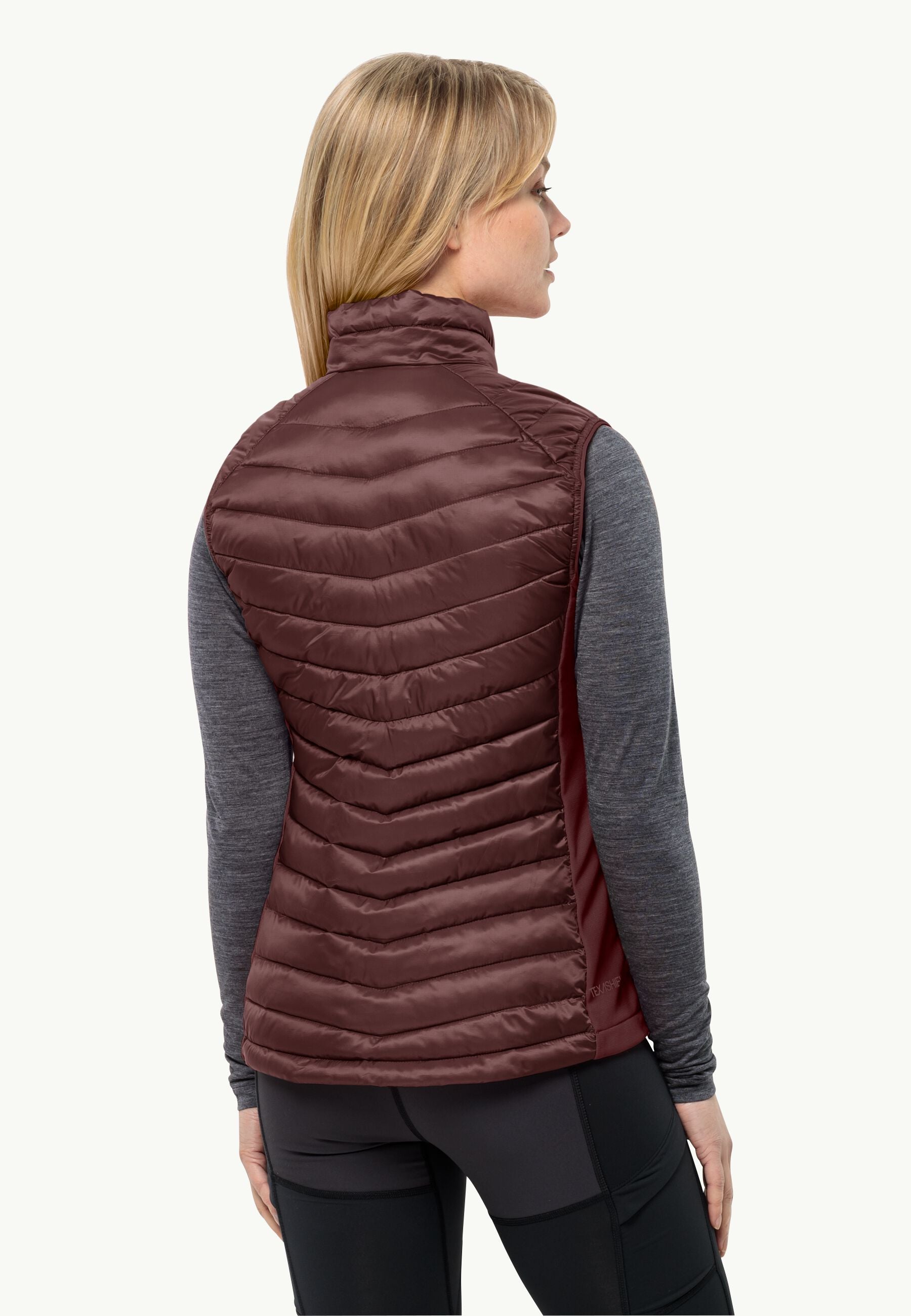 Routeburn Pro Ins  Maroon Vest W