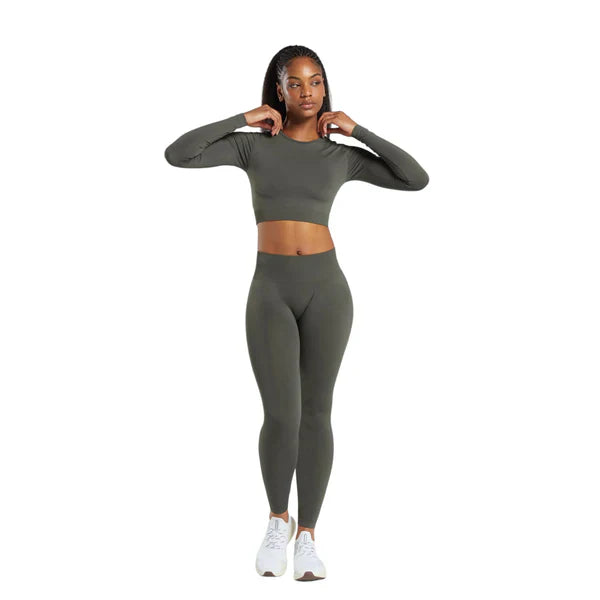 Ultimate Seamless Long Sleeve Crop for Everyday