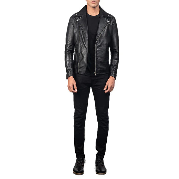 Black Leather Biker Jacket: Ride in Style