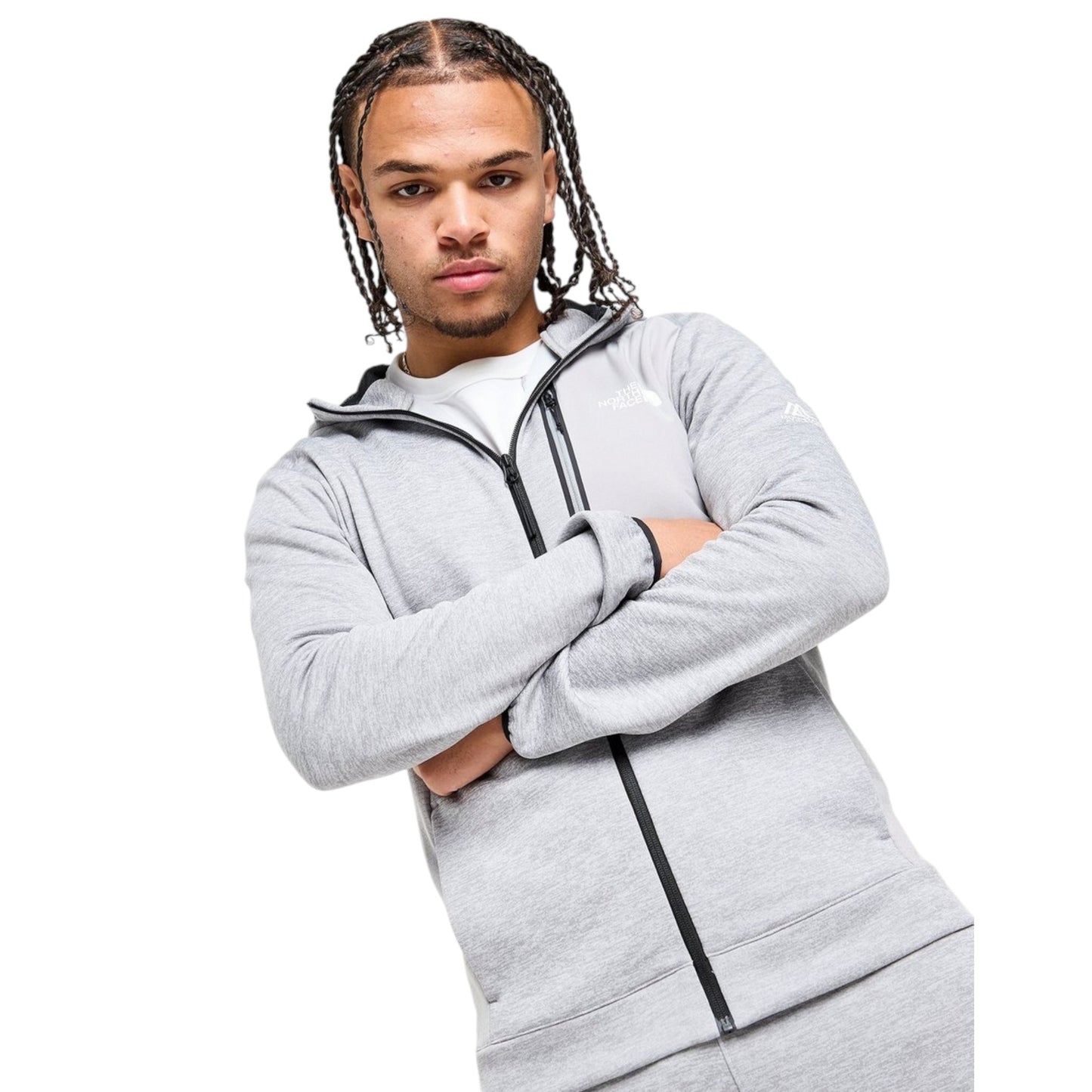 Men's Grey Tracksuit | Full Zip Hoodie & Joggers Set