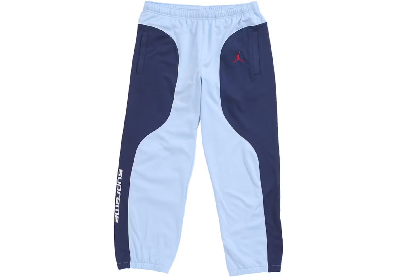 Men’s Jordan Supreme Tracksuit Set – Light Blue & Navy Zip Jacket with Joggers