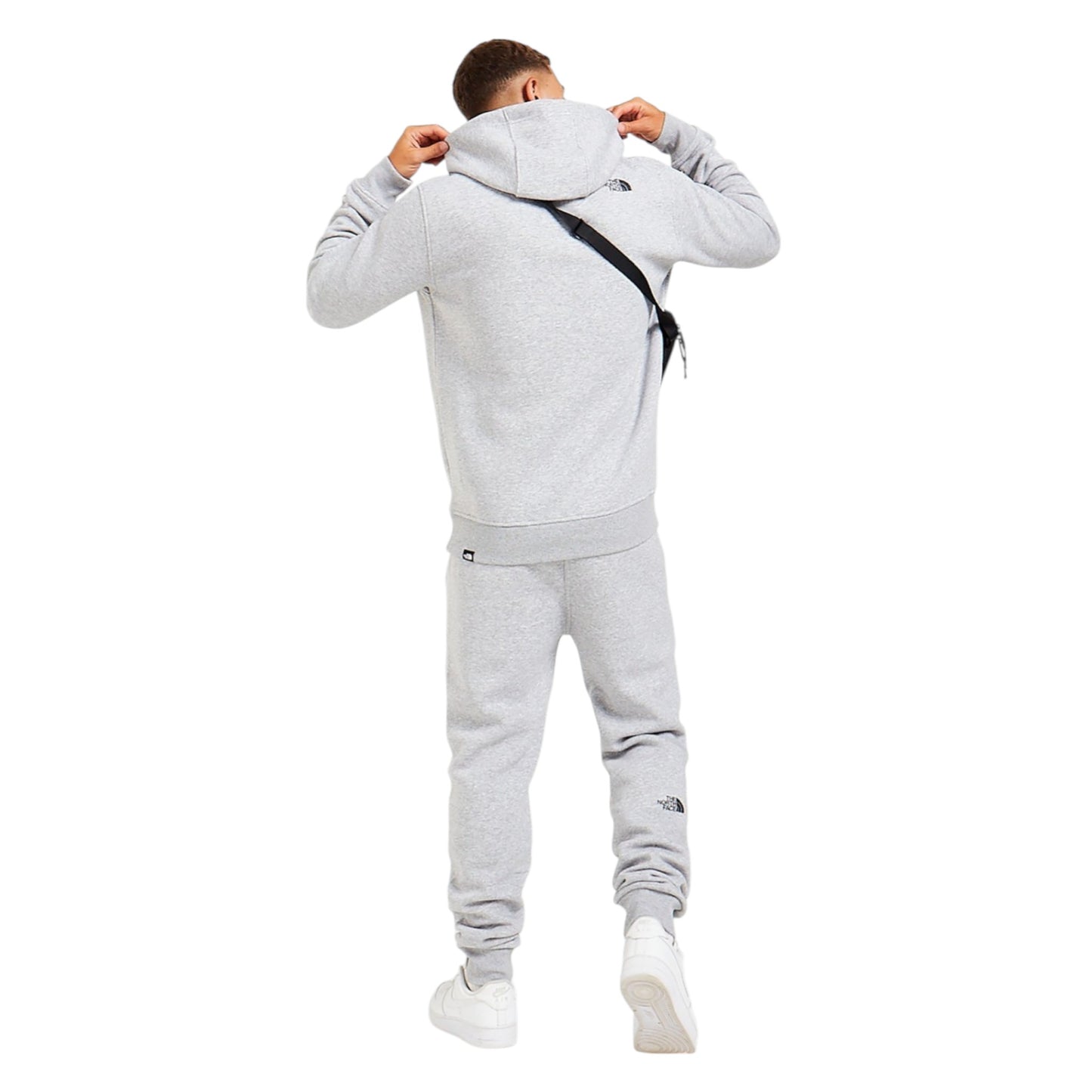 Classic Grey Hoodie & Joggers by The North Face – Style Meets Function