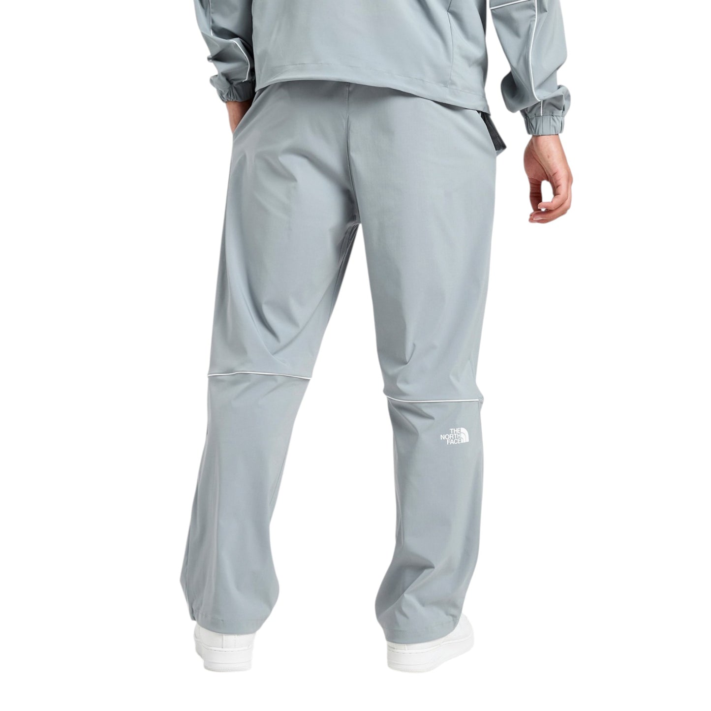 North Face Grey Tracksuit – Zip Jacket & Joggers for Active Comfort