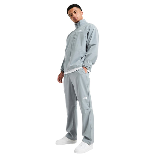 North Face Grey Tracksuit – Zip Jacket & Joggers for Active Comfort