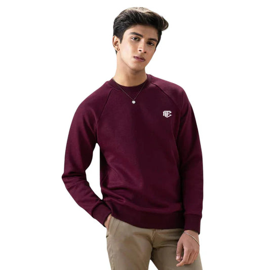 Stylish Maroon Sweatshirt for Men
