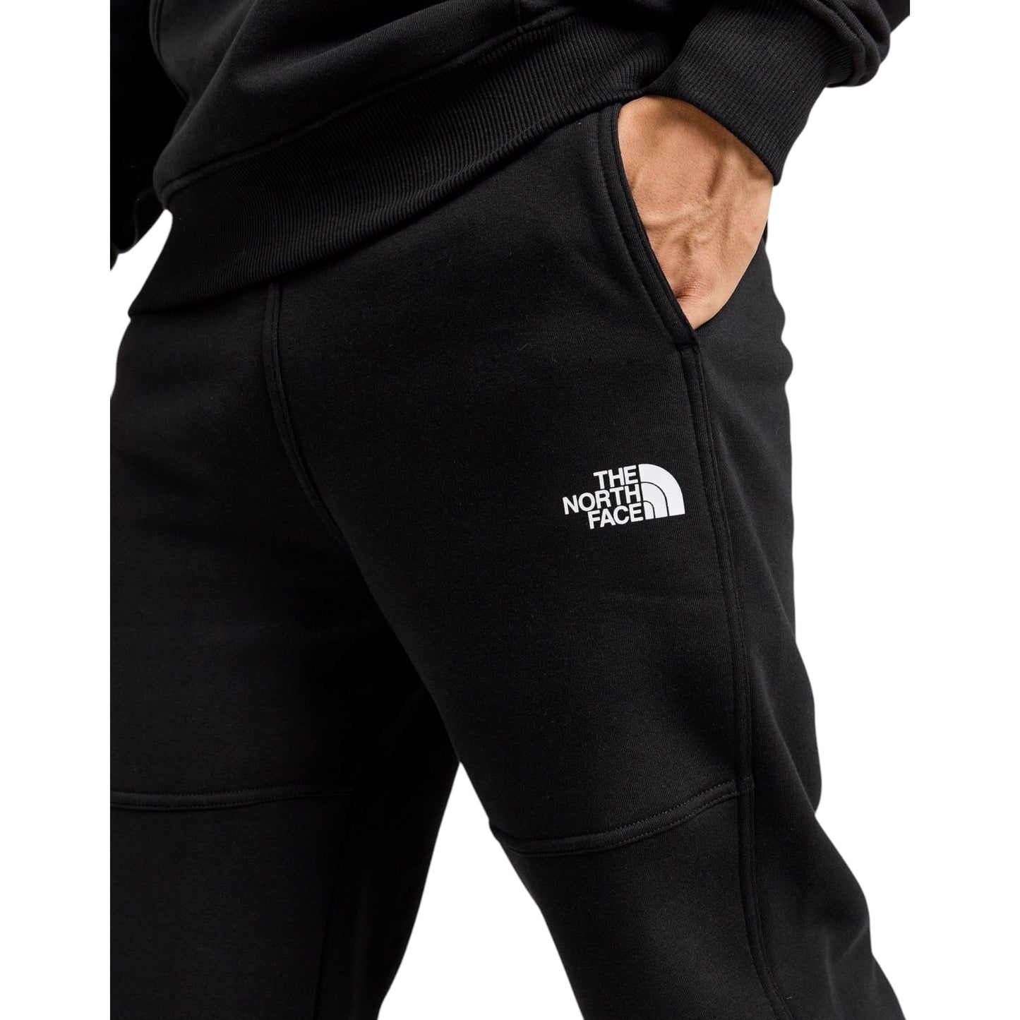 The North Face Overhead Cotton Fleece Black Tracksuit