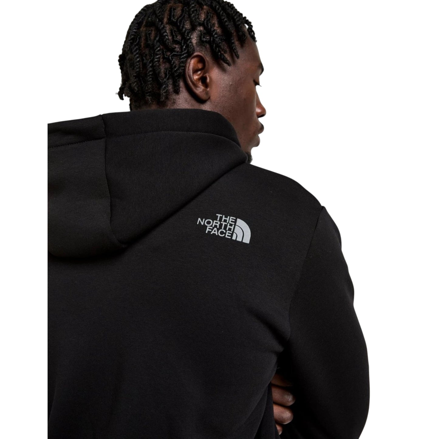 The North Face Overhead Cotton Fleece Full‑Zip Tracksuit – Black