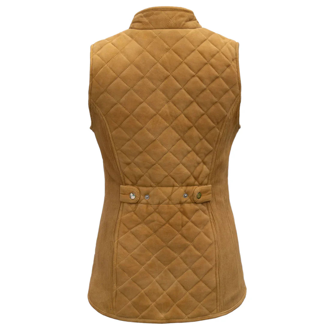 elegant-womens-yellow-suede-vest