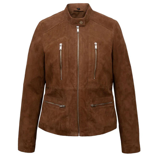 Ladies' Rugged Suede Jacket
