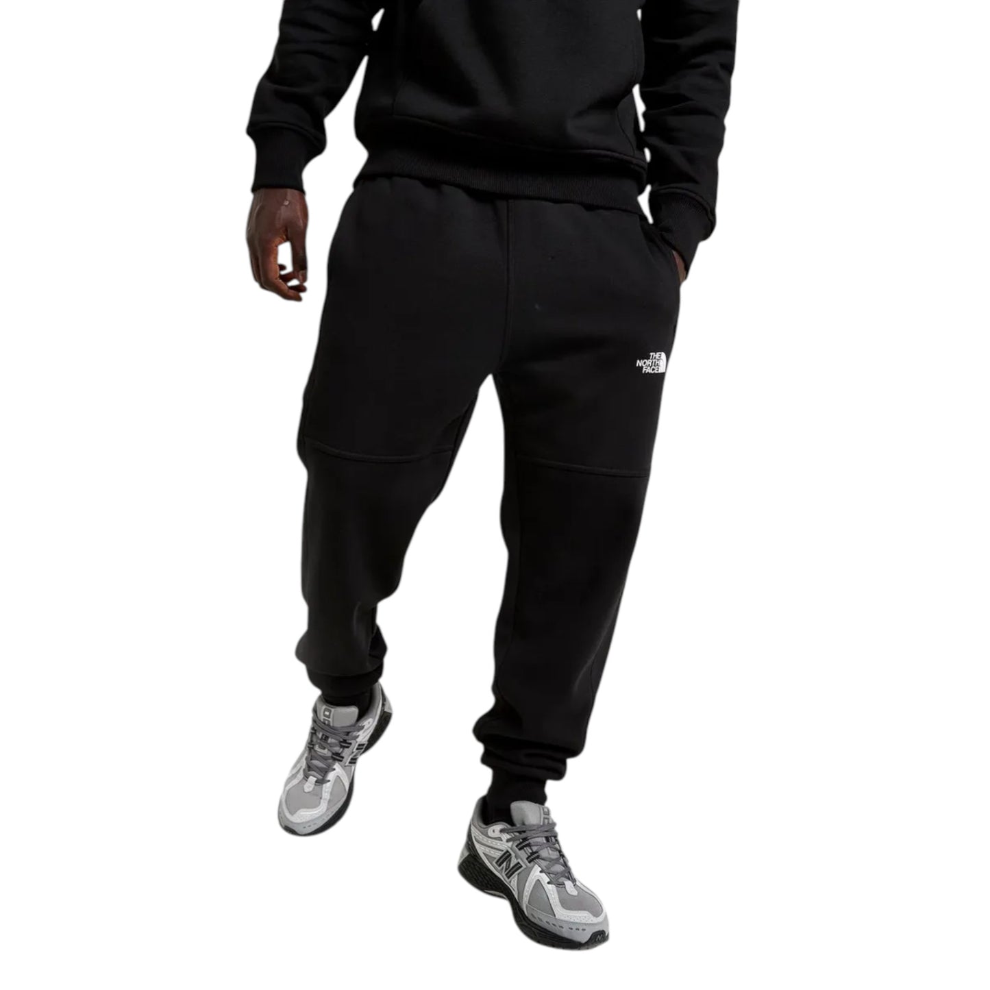 All-Black North Face Tracksuit Set – Logo Branded & Street-Ready