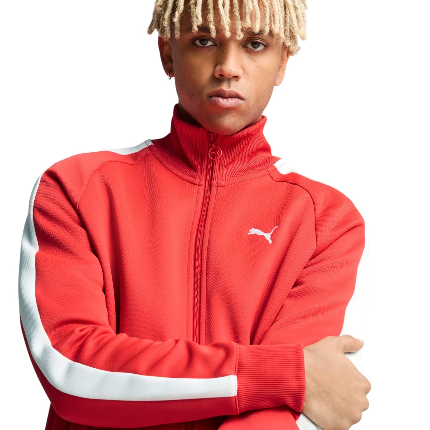 PUMA T7 Always On Men's Red Track Jacket & Pants Set – Classic Sportswear